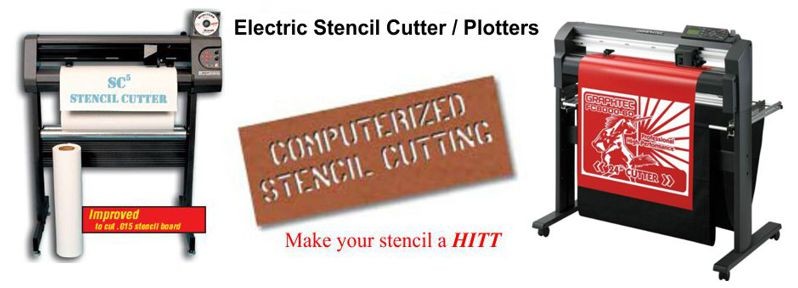 Stencil Machine
Stencil Cutting Machine, Electronic 
Electronic Stencil SC-5 Machine